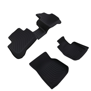 Black Anti-Slip Floor Mats fit for BMW X3 X4 2018-2025 TPE Easy Clean All-Weather