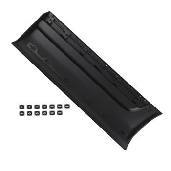 Door Trim Molding Lower Right Rear fit for Ford Explorer 2011-2015 Black ABS