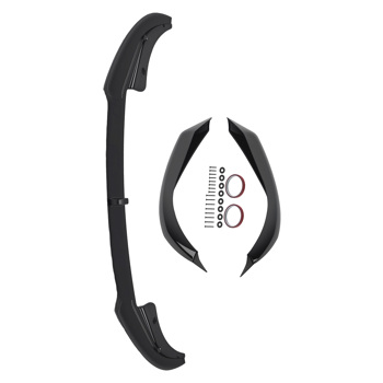 Front Bumper Add-on fit for BMW 4 Series G22 G23 M Sport 2020-2024 Black AC Style