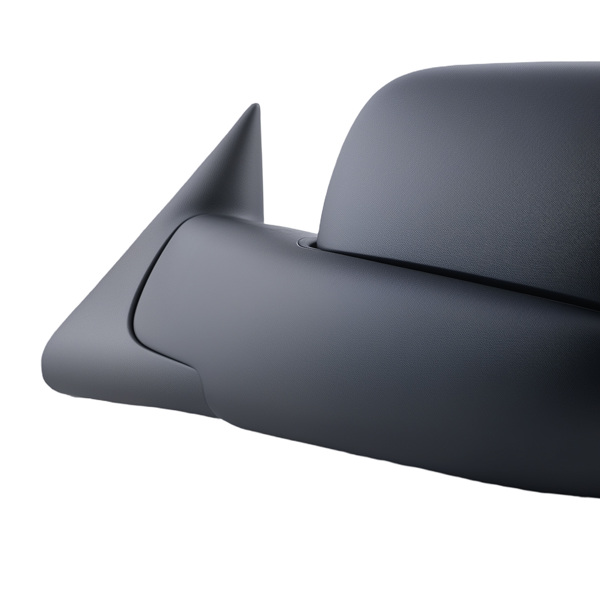 Left Side Mirror Manual fit for Dodge Ram 1500/2500/3500 1994-1997 Heated Black-1