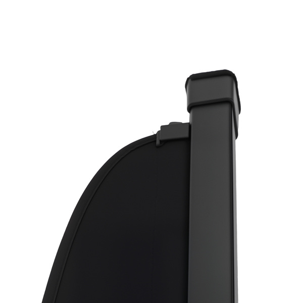 Rear Cargo Cover fit for Subaru Impreza Crosstrek 2024 Retractable Waterproof Black-3