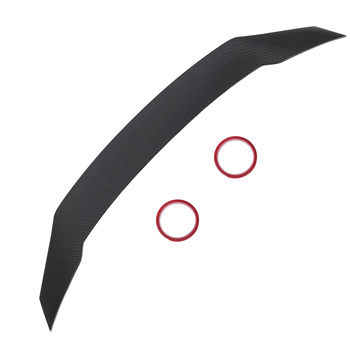 Crabon Look Rear Trunk Spoiler fit for Kia K5 5th Gen 2021 2022 2023 2024 Plastic