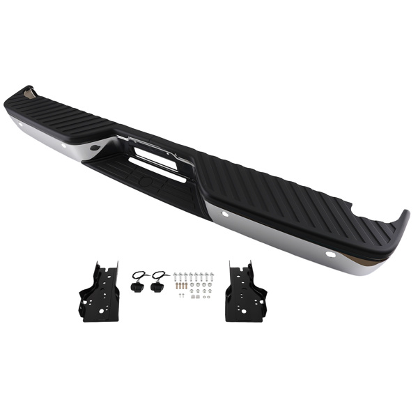 Chrome Steel Rear Bumper fits fit for Nissan Titan 2004-2015 NI1103111 85022ZR20B-6