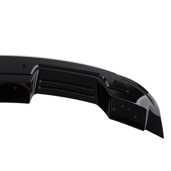 Rear Spoiler Wickerbill fit fit for Ford Mustang 2-Door 2015-2022 Gloss Black-4