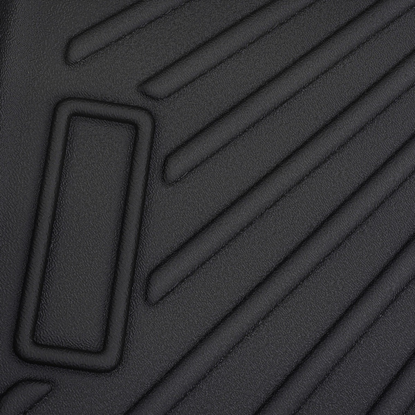 3Pcs Floor Mats fit for Toyota Highlander 2014-2019 Black TPE Car Carpet All Weather-4