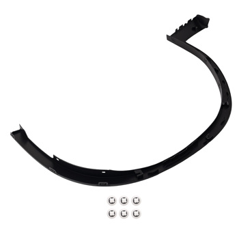 1pc Front Fender Trim Left fit for Bmw X3 X4 2018-2023 51777400671 Plastic Black US