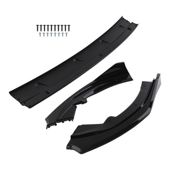 Front Bumper Guard Lip fit for Toyota Camry SE XSE 18-20 Black Plastic Splitter Kits