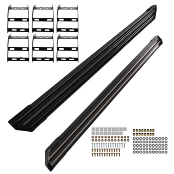 6 Inch Side Steps fit for Ford F-150 SuperCrew Cab 2015-2026 Non-Slip Protection