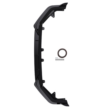 3PCS Black Kit fit for Honda Civic 11th Generation 2022+ Front Lower Bumper Lip