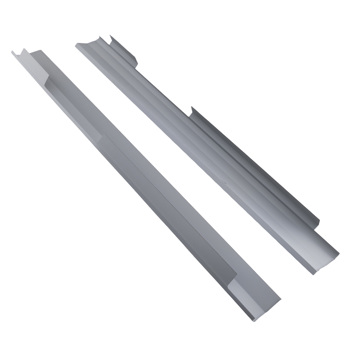 Slip-on Outer Rocker Panels fit for Jeep Liberty 4 Door 2002-2007 Left + Right