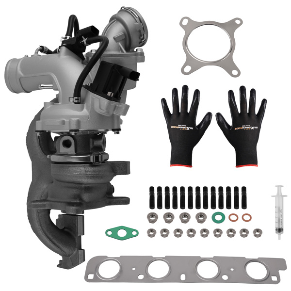 Turbo Turbocharger Kit fit for Volkswagen Tiguan CC Eos GTI 2.0L CCTA  2009-2015-6