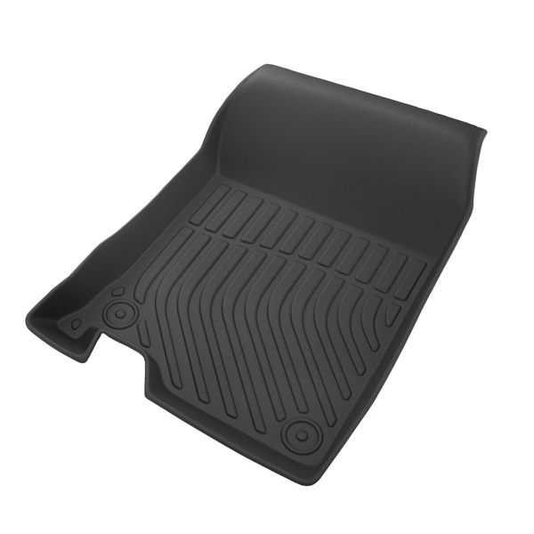 Black Rubber Floor Mat Set fit for Honda Accord Sedan 2008-2012 TPE Car Carpet-4