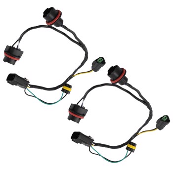 2PCS Headlight Socket Harness fit for Chevrolet Silverado 1500 07-14 15841609