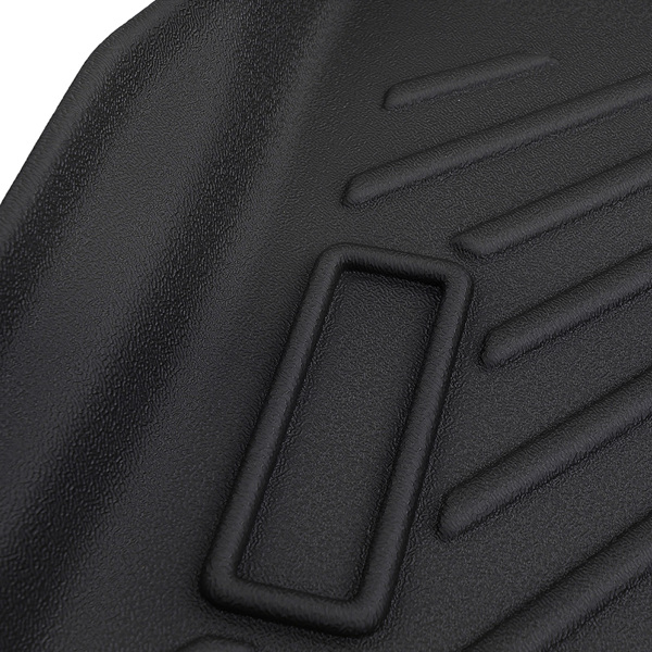 3Pcs Floor Mats fit for Toyota Highlander 2014-2019 Black TPE Car Carpet All Weather-5