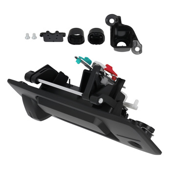 Black Tailgate Handle fit for Toyota Tundra 2014-2021 Tacoma 2016-2021 Camera Hole