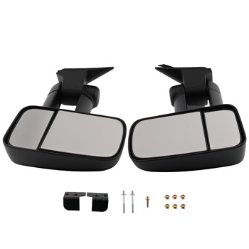 Front Manual Towing Mirror fit for GMC C1500 C2500 C3500 1988-2001 GM24LGM24R