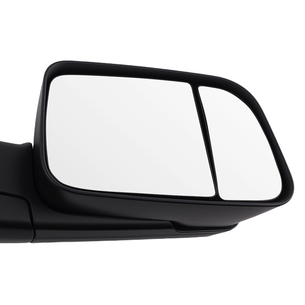 Black ABS Side View Mirror fit for Dodge Ram 2500/3500 2003-2009 Heated Power-5