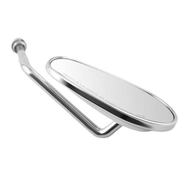 Aluminum Chrome Mirrors fit for Harley Davidson Iron 883 XL883N 2009-2016 8mm-5