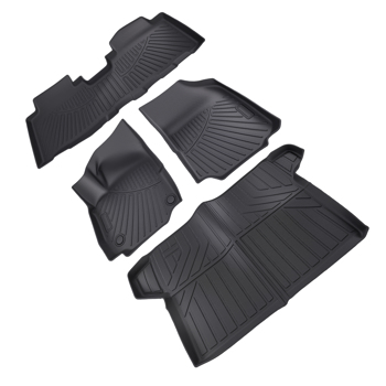 Carpet Floor Mats & Cargo Liner fit for Chevrolet Equinox 2018-2025 TPE Waterproof