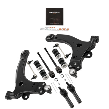 Front Lower Control Arms Tierods Sway Bar fit for 2000-2013 Chevy Impala Monte Carlo