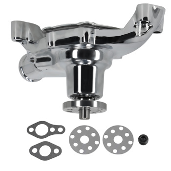 Short Water Pump fit for Small Block Chevy 283 305 327 350 1955-1998 Chrome