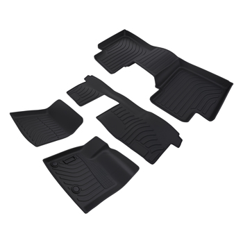 Waterproof TPE Floor Mats fit for Mitsubishi Outlander 2022-2025 Black Floor Liners