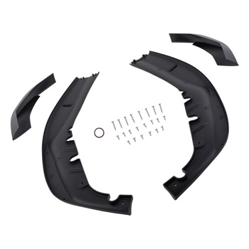 Carbon Style Front Extension fit for BMW G30 G31 5 Series M Sport 2017-2020 4PCS