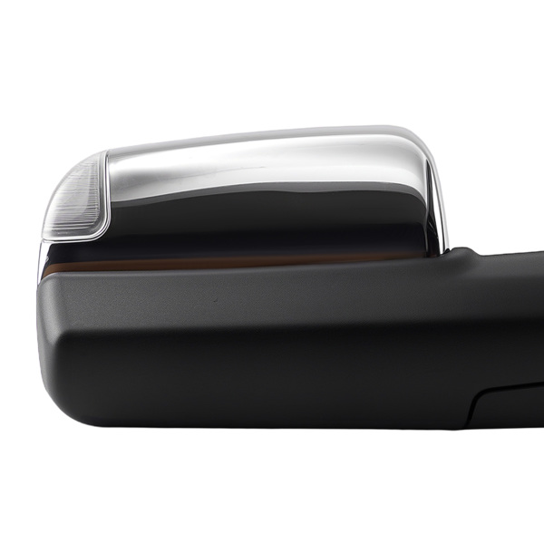 Chrome Side View Mirror fit for Dodge Ram 1500 2009-2018 Heated LED CH1320315-4