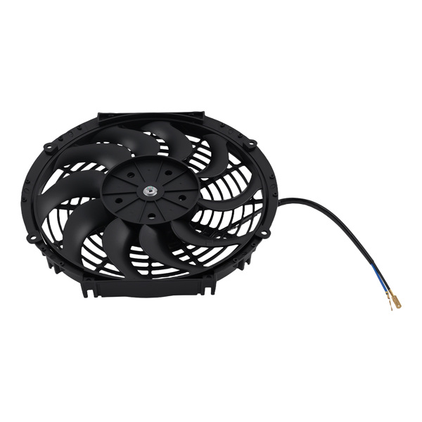 12 Inch Electric Radiator Cooling Fan Assembly Universal 80W 12V Aluminum-5