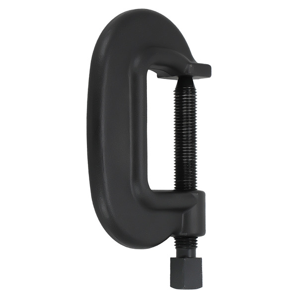 4" Industrial C-Clamp 20000lb Capacity Square Head Black Oxide Finish New-6