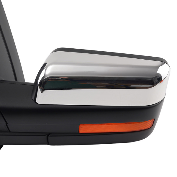 Left Side Mirror Towing fit for Ford F-150 2004-2013 2014 Power Chrome 7L3Z17682AE-4