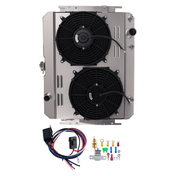 3 Row AT Radiator Fan fit for Chevrolet Bel Air/El Camino/Impala 1963-1968 MC289 Kit