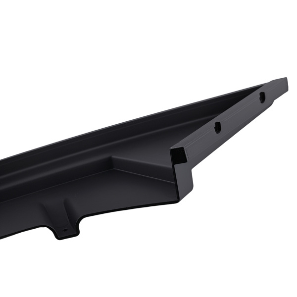 Black Front Splitter Lip fit for Toyota Corolla SE XSE 2020-2024 V2 Style Plastic-4
