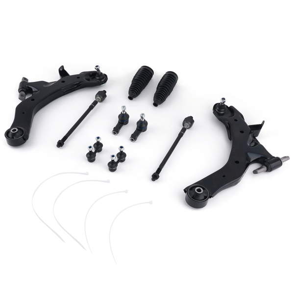 10PC Front Lower Control Arm Tie Rods Sway Bars fit for HYUNDAI ELANTRA 01-06 K90358-6