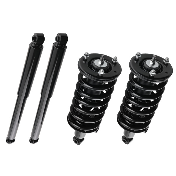 Front Struts + Rear Shock Absorbers Assembly fit for 2004 - 2015 Nissan Titan 4WD-6