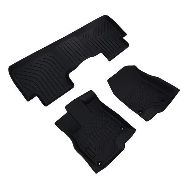 Floor Mats Liner fit for Acura RDX 2019-2025 TPE Rubber Heavy Duty All-Weather-4
