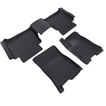 3x Front & Rear Interior Floor Mats Carpet Kit fit for Chevy Colorado 2023-2025