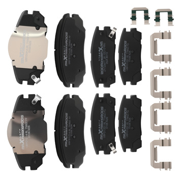 Front&Rear Ceramic Brake Pads Kit fit for Chevrolet Equinox / GMC Terrain 2010-2017