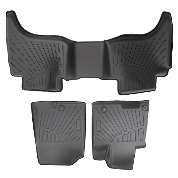 Anti-Slip Floor Mats fit for Hyundai Santa Cruz 2022-2025 TPE Waterproof Car Carpet-6