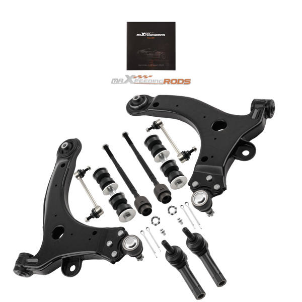Front Lower Control Arms Tierods Sway Bar fit for 2000-2013 Chevy Impala Monte Carlo-6