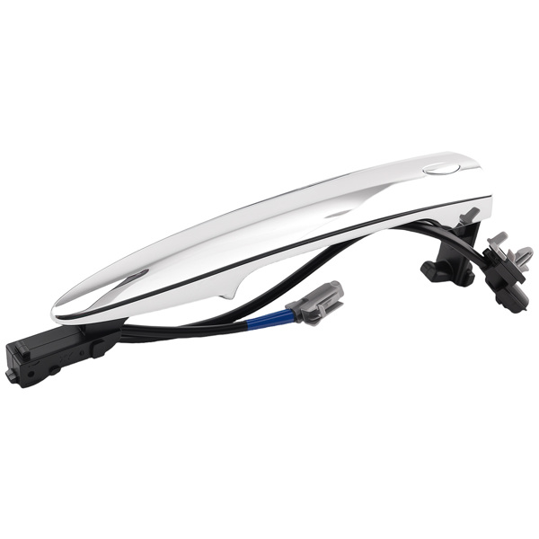 Door Handle Front fit for Nissan Maxima S SV 2009-2014 806469N00A Silver Plastic-5