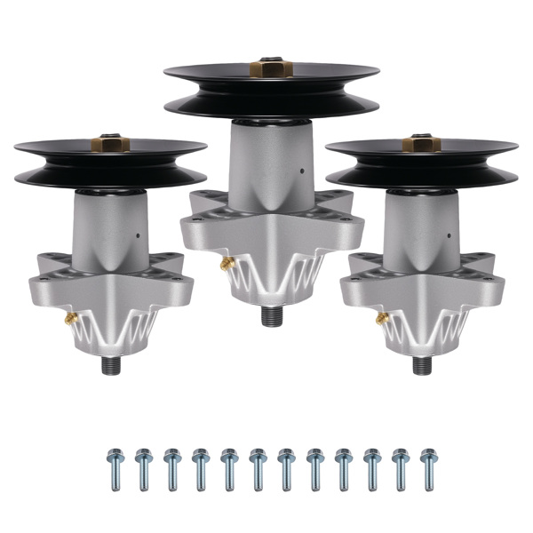 3pc Spindle Assembly fit for MTD 17ARCACK099 Troy-Bilt 54XP 618-05137 918-05137-6