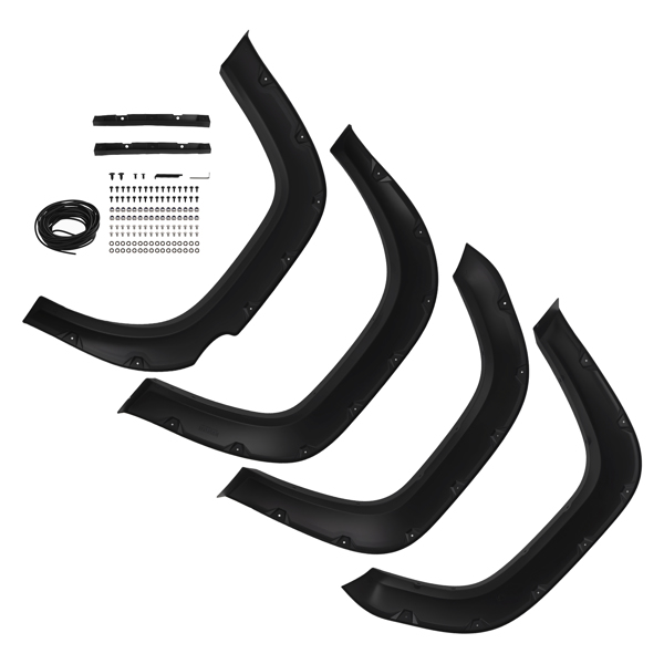 Car Protection Flares fit for Toyota Tacoma 2016-2022 J-02RSA2009ABK Black-6