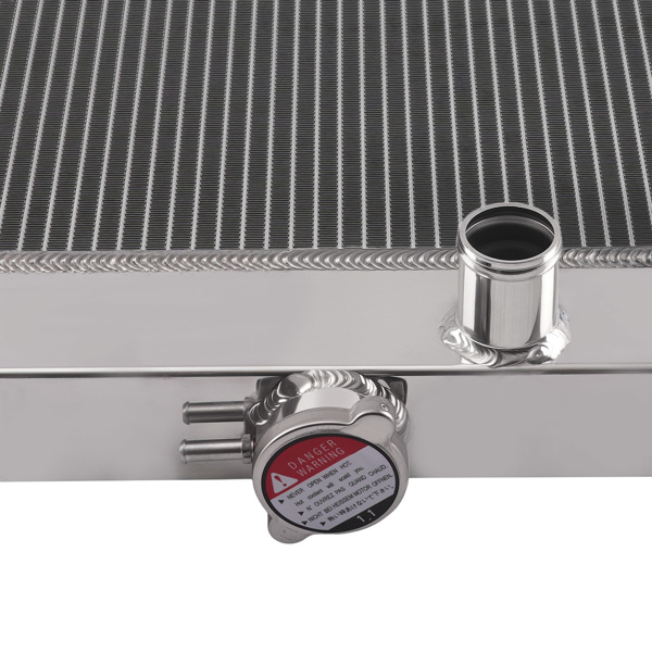 Aluminum 3 Row Radiator fit for Chevrolet Bel Air 4.6L V8 1955-1957 MC5057 Downflow-1