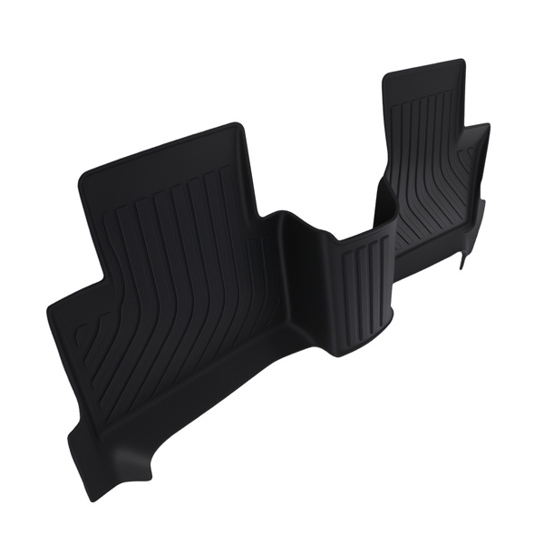 Anti-Slip Carpet Floor Mats fit for Chevy Colorado Crew Cab 2015-2022 Black TPE-5