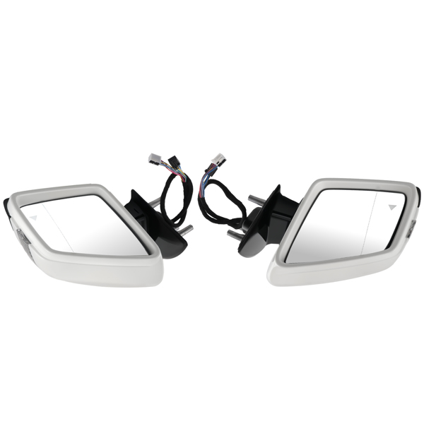 Side Mirror Puddle Light Heated fit for Mercedes-Benz ML/GL 2005-2011 White-6