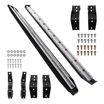 Running Board Kit fit for Toyota 4Runner N500 2025-2026 Aluminum ABS 2pc