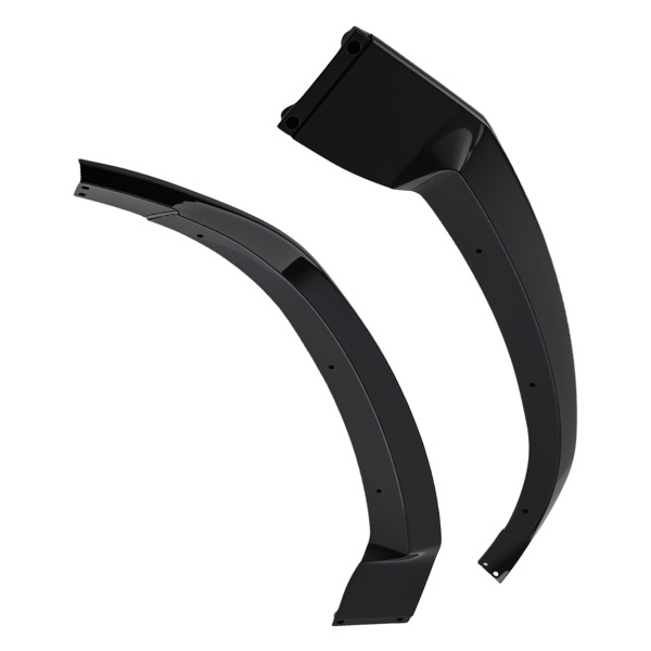 Front Air Dam Kit fit for Mercedes-Benz W205 C63 AMG 2015-2022 Black 5PCS-1