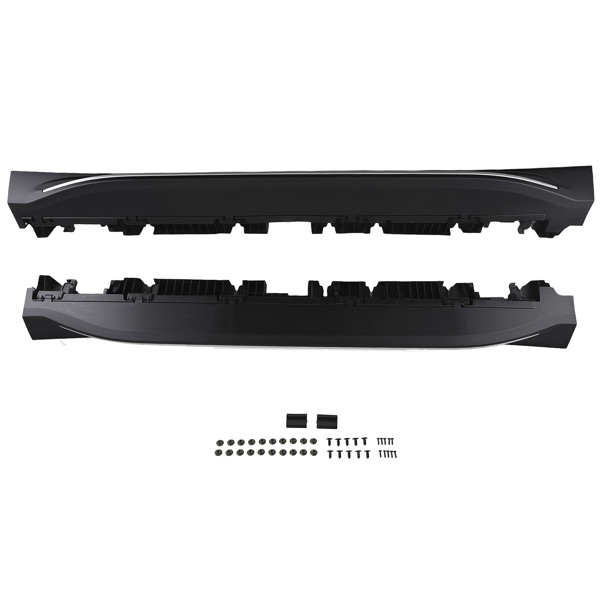 Black Running Boards Side Steps fit for Mercedes GLE350 GLE450 W167 2020-2024 Pair-6