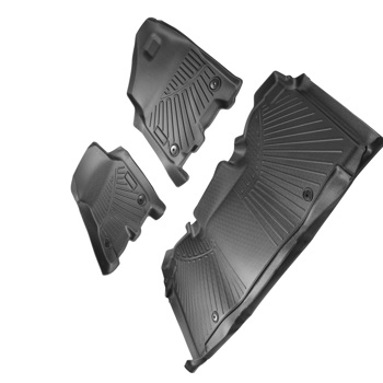 3x Floor Mats Liners Kit fit for Dodge Ram 1500 Crew Cab 2019 2020 2021 2022-2024